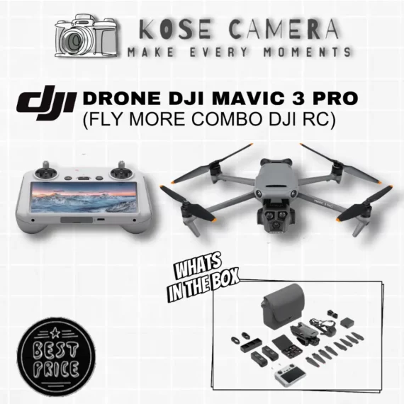 DJI Mavic 3 Pro Fly More Combo (DJI RC)